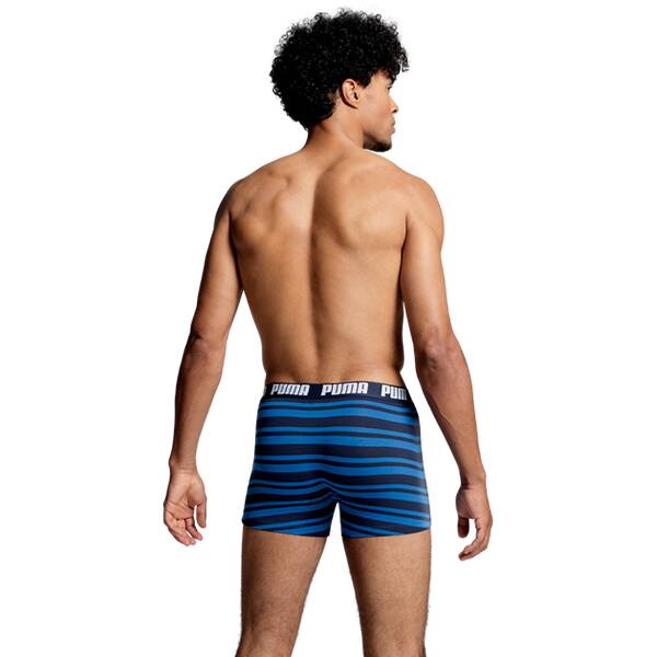 Thumbnail - PUMA Heritage Stripe Herren-Boxershorts 2er-Pack