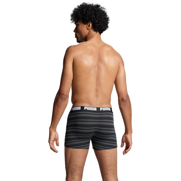 Thumbnail - PUMA Heritage Stripe Herren-Boxershorts 2er-Pack