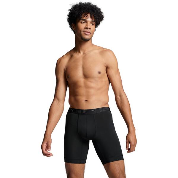 Thumbnail - PUMA Herren Unterhose SPORT MICROFIBER LONG BOXER 2P