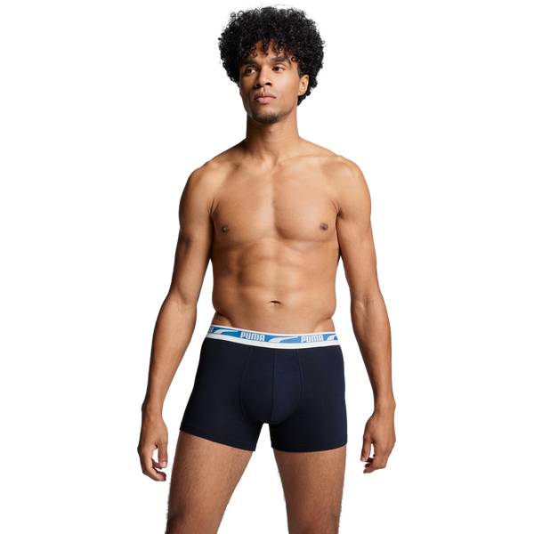 Thumbnail - PUMA Herren Unterhose MEN MULTI LOGO BOXER 2P