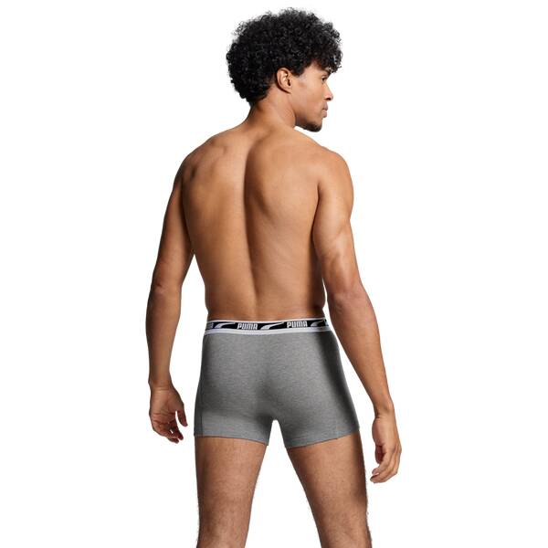 Thumbnail - PUMA Herren Unterhose MEN MULTI LOGO BOXER 2P