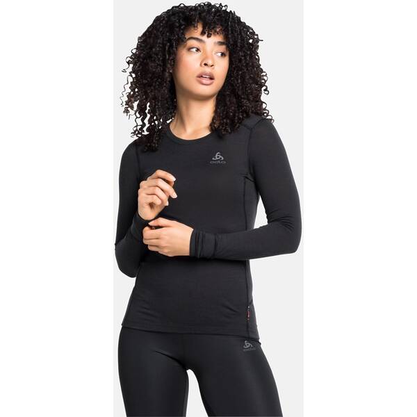 Thumbnail - ODLO Damen Langarm Shirt BL TOP crew neck l/s MERINO 200