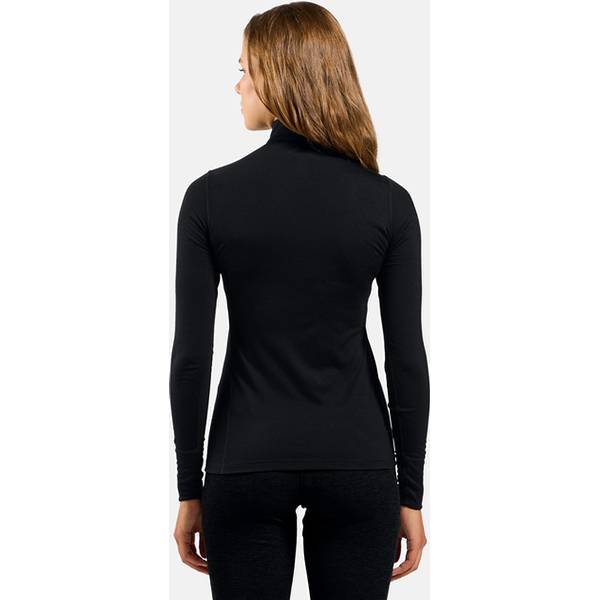 Thumbnail - ODLO Damen Unterhemd BL TOP turtle neck l/s half zi
