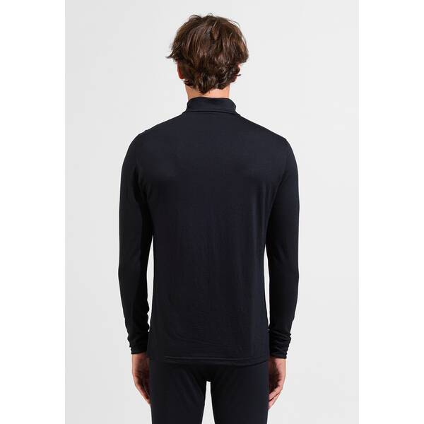 Thumbnail - ODLO Herren Unterhemd BL TOP turtle neck l/s half zi