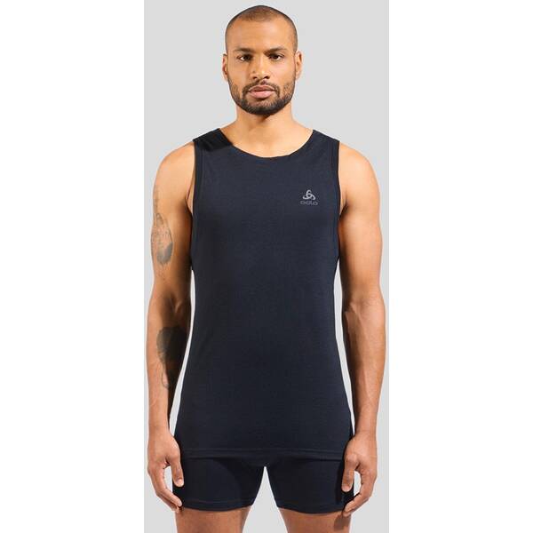 Thumbnail - ODLO Herren Unterhemd Natural Merino 160 Base-Layer-Sporttop mit Rundhalsausschnitt