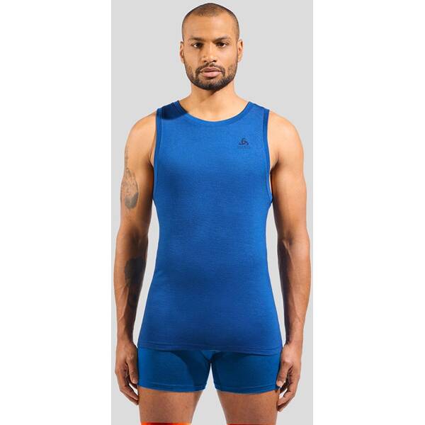 Thumbnail - ODLO Herren Unterhemd Natural Merino 160 Base-Layer-Sporttop mit Rundhalsausschnitt