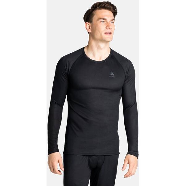 Thumbnail - ODLO Herren Unterhemd BL TOP crew neck l/s ACTIVE F-