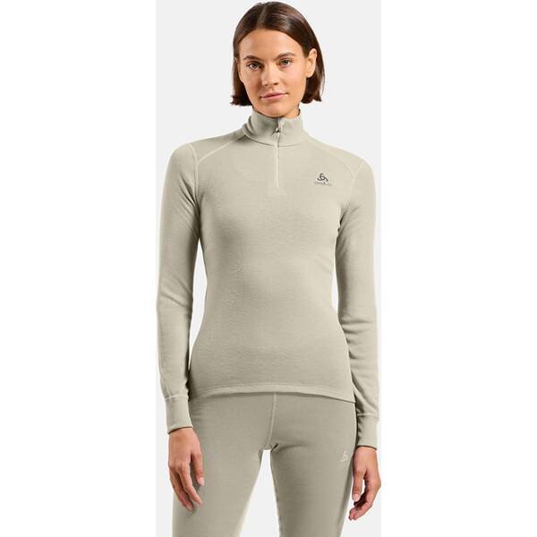 Thumbnail - ODLO Damen Unterhemd BL TOP Turtle neck l/s half zi