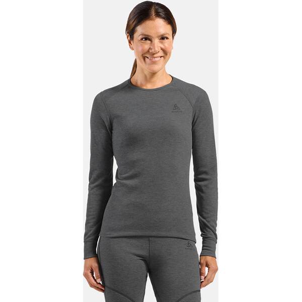 Thumbnail - ODLO Damen Langarm Shirt BL TOP crew neck l/s ACTIVE WARM ECO