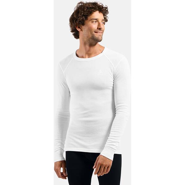 Thumbnail - ODLO Herren Langarm Shirt BL TOP crew neck l/s ACTIVE WARM ECO