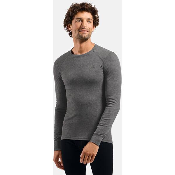 Thumbnail - ODLO Herren Langarm Shirt BL TOP crew neck l/s ACTIVE WARM ECO