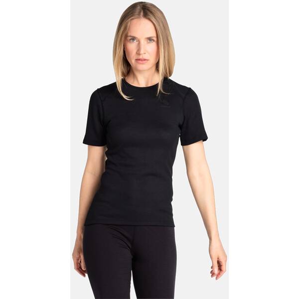 Thumbnail - ODLO Damen T-Shirt BL TOP crew neck s/s ACTIVE WARM ECO