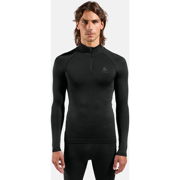 Thumbnail - ODLO Herren Unterhemd BL TOP Turtle neck l/s half zi