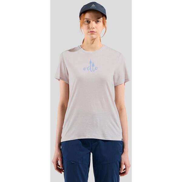 Thumbnail - ODLO Damen Shirt ASCENT MERINO 160 TREE LOGO