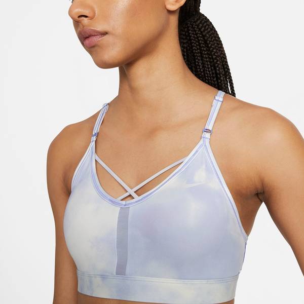 Thumbnail - NIKE Damen Top W NK INDY ICNSLSH STRPY SKY
