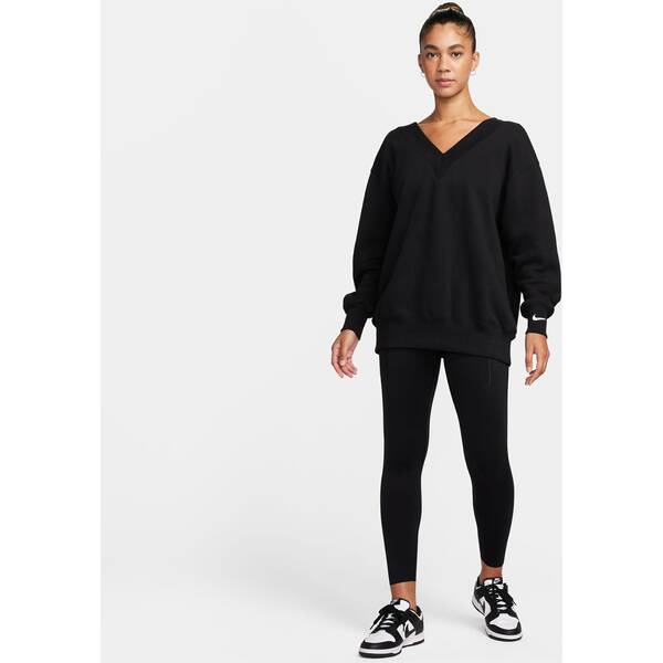 Thumbnail - NIKE Damen Sweatshirt W NSW PHNX FLC OS VNECK SWTSH