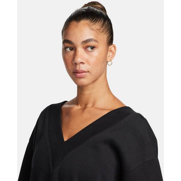 Thumbnail - NIKE Damen Sweatshirt W NSW PHNX FLC OS VNECK SWTSH