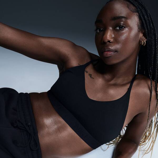 Thumbnail - NIKE Damen Shirt W NK DF INDY LGT SPT BRA