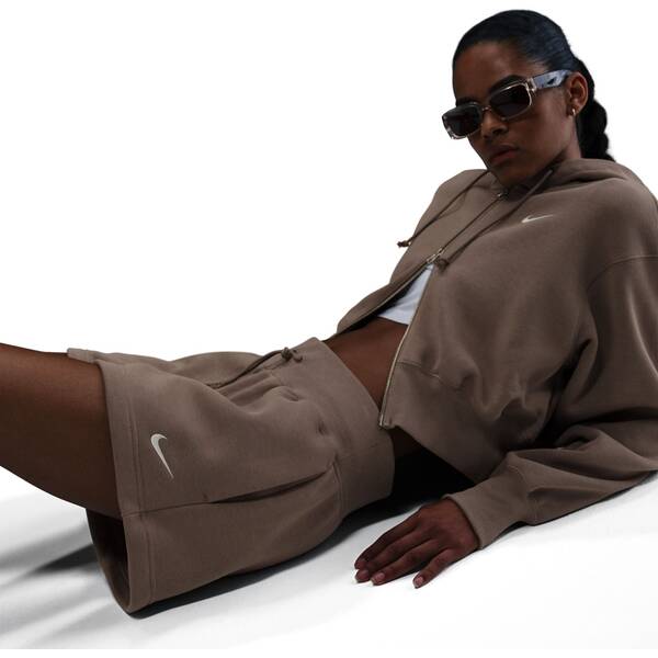 Thumbnail - NIKE Damen Shorts W NSW PHNX FLC HR SHORT