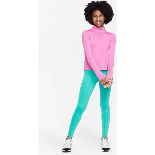 Thumbnail - NIKE Kinder Sweatshirt Nike Girls' Dri-FIT Long-Sleeve 1/4