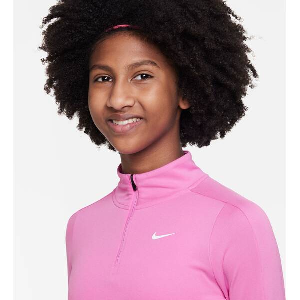 Thumbnail - NIKE Kinder Sweatshirt Nike Girls' Dri-FIT Long-Sleeve 1/4