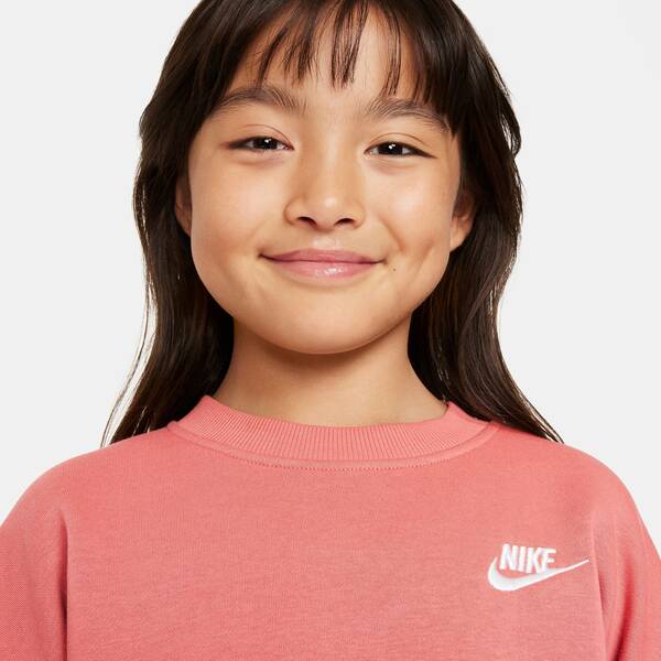 Thumbnail - NIKE Kinder Sweatshirt G NSW CLUB FLC OVRSZD CREW LBR