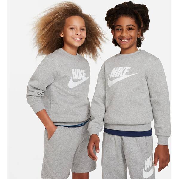 Thumbnail - NIKE Kinder Sweatshirt K NSW CLUB FLC CREW LS HBR