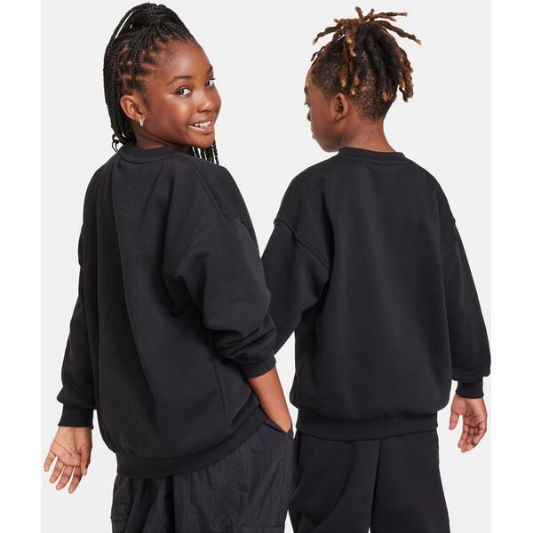 Thumbnail - NIKE Kinder Sweatshirt G NSW CLUB FLC BF CREW LS SHNE