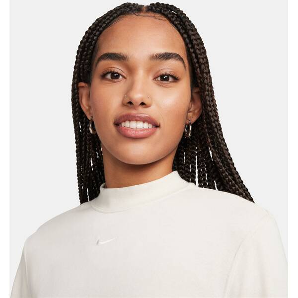 Thumbnail - NIKE Damen Shirt Sportswear Chill Terry Crew-Neck