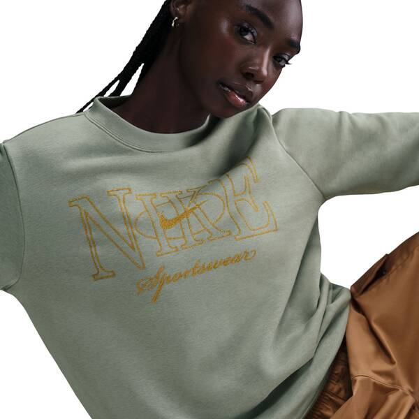 Thumbnail - NIKE Damen Shirt Sportswear Club Fleece