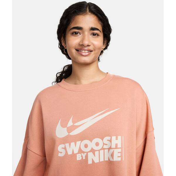 Thumbnail - NIKE Damen Shirt W NSW FLC OS CREW GLS