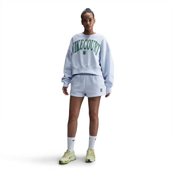 Thumbnail - NIKE Damen Shirt NikeCourt Heritage Phoenix Fleece