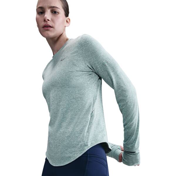 Thumbnail - NIKE Damen T-Shirt W NK SWIFT DF UV LS CRW