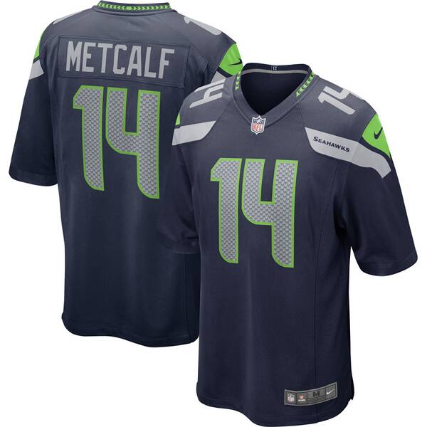 Thumbnail - NIKE Herren Seattle Seahawks Nike Game Jersey Metcalf 14