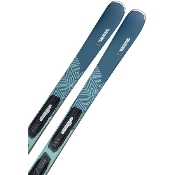 Thumbnail - K2 Damen All-Mountain Ski BLUR 76 W - M3 10 Compact Quikclik 80mm black - anthracite SET