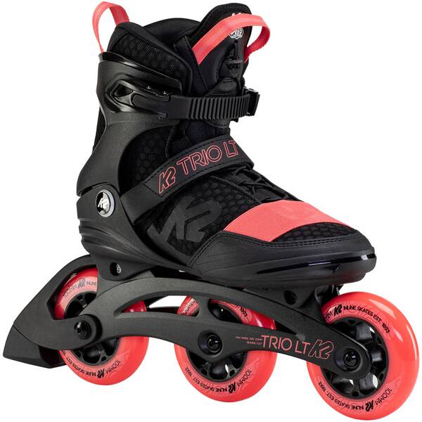 Thumbnail - K2 Damen Inlineskates TRIO LT 100 SHORT CUFF black_coral