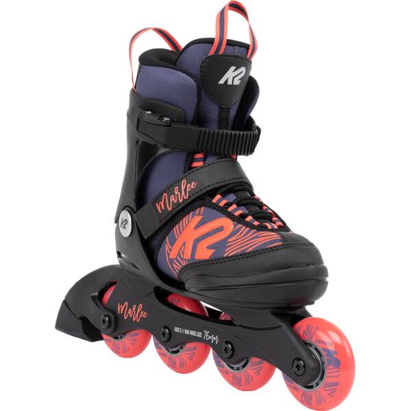 Thumbnail - K2 Kinder Inlineskates MARLEE purple_coral
