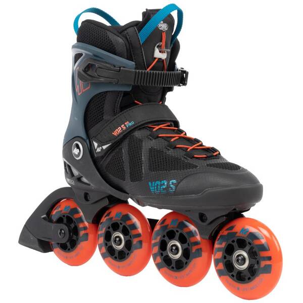 Thumbnail - K2 Herren Inlineskates VO2 S 90 PRO black_blue_orange