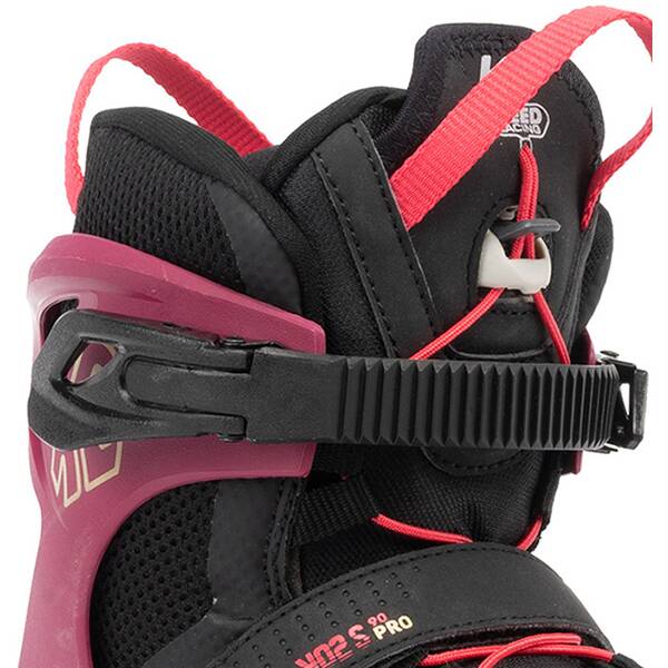 Thumbnail - K2 Damen Inlineskates VO2 S 90 PRO SHORT CUFF burgandy_pink