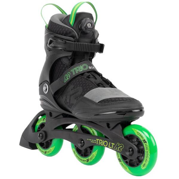Thumbnail - K2 Herren Inlineskates TRIO LT 100 BOA black_green