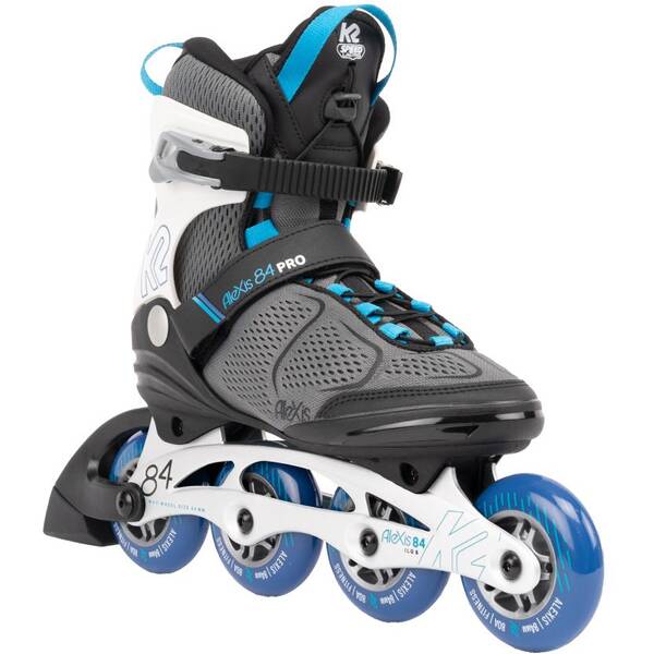 Thumbnail - K2 Damen Inlineskates ALEXIS 84 PRO gray_blue