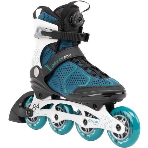 Thumbnail - K2 Damen Inlineskates ALEXIS 84 BOA teal_white
