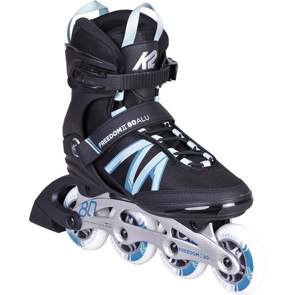 Thumbnail - K2 Damen Inlineskates FREEDOM II 80 ALU W