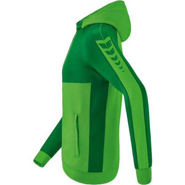 Thumbnail - ERIMA Herren Six Wings Trainingsjacke mit Kapuze