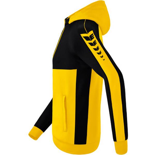 Thumbnail - ERIMA Herren Six Wings Trainingsjacke mit Kapuze