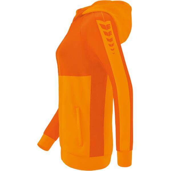 Thumbnail - ERIMA Damen Six Wings Trainingsjacke mit Kapuze