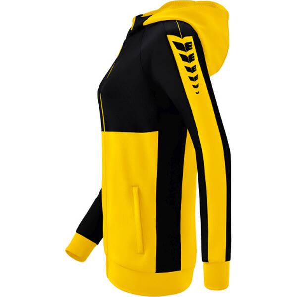 Thumbnail - ERIMA Damen Six Wings Trainingsjacke mit Kapuze