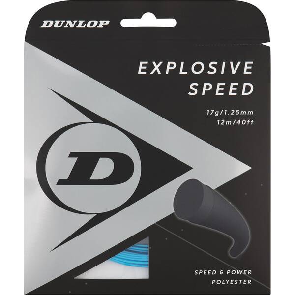 Thumbnail - DUNLOP Tennissaite "EXPLOSIVE SPEED" 12m SET BLAU 1.25mm