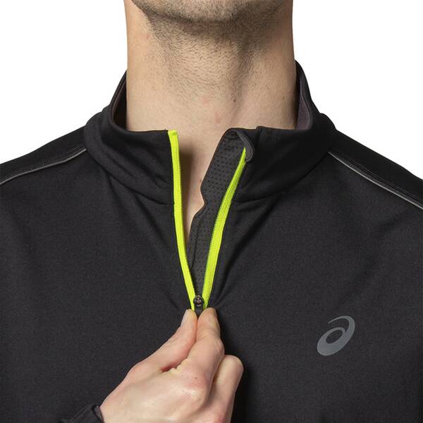 Thumbnail - ASICS Herren T-Shirt LITE-SHOW WINTER 1/2 ZIP TOP