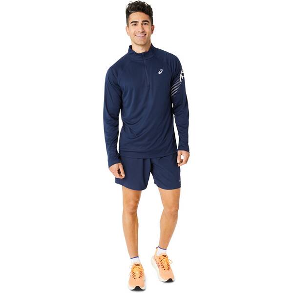 Thumbnail - ASICS Herren T-Shirt ICON LS 1/2 ZIP